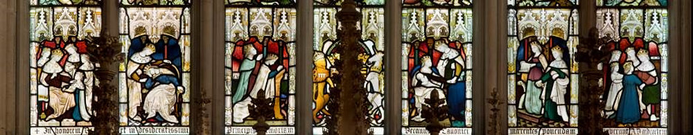 East Window of St George's Chapel copyright the Dean & Canons of Windsor